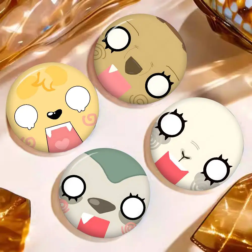 Anime Cartoon B-Beastar-s 58mm Animals Funny Brooches Badge Backpack Clothes Gift Accessory