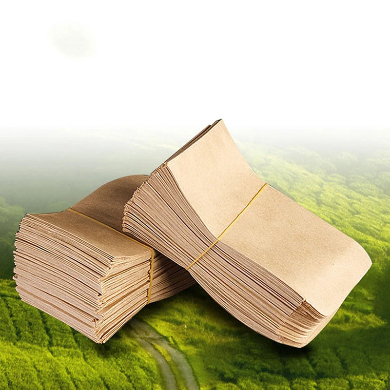 100Pcs Mini Envelopes Packets Garden Home Kraft Paper Seed Protective Envelope Storage Bags