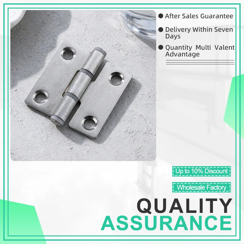 4pcs Butterfly Shaped Rubber Pad Silent Hinge 304 Stainless Steel Mechanical Equipment Cabinet Electrical Cabinet Toolbox