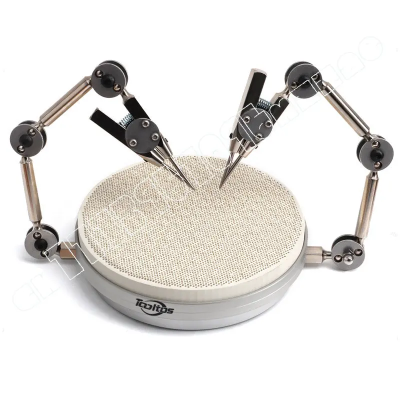 

Universal Welding Fixture Single Head Double Head Rotating Peak Nest Welding Table Jewelry Welding Shelf Auxiliary Workbench