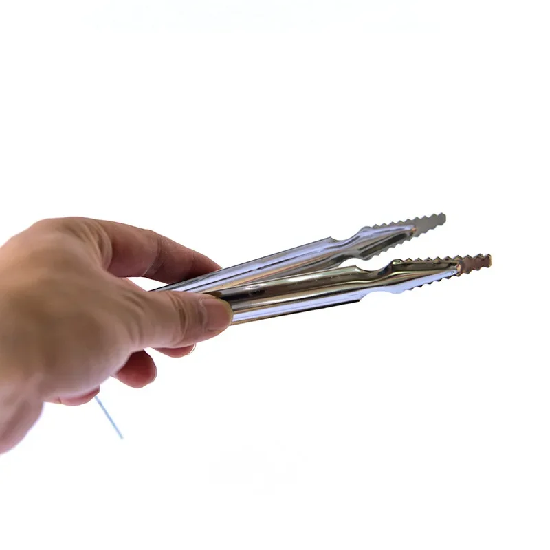 

17 см арабские аксессуары для кальяна, карбоновый зажим, металлические угольные щипцы для кальяна, пинцет для кальяна