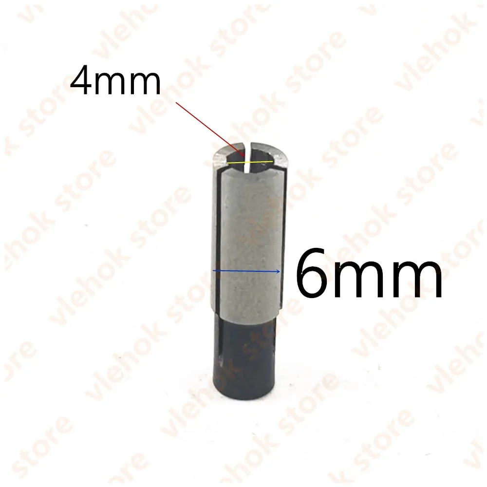 Collet Nut กรวย 1/4 ''6mm 6.35 มม.เปลี่ยนสำหรับ Makita M3700B M3700 Power อุปกรณ์เครื่องมือไฟฟ้าเครื่องมือ