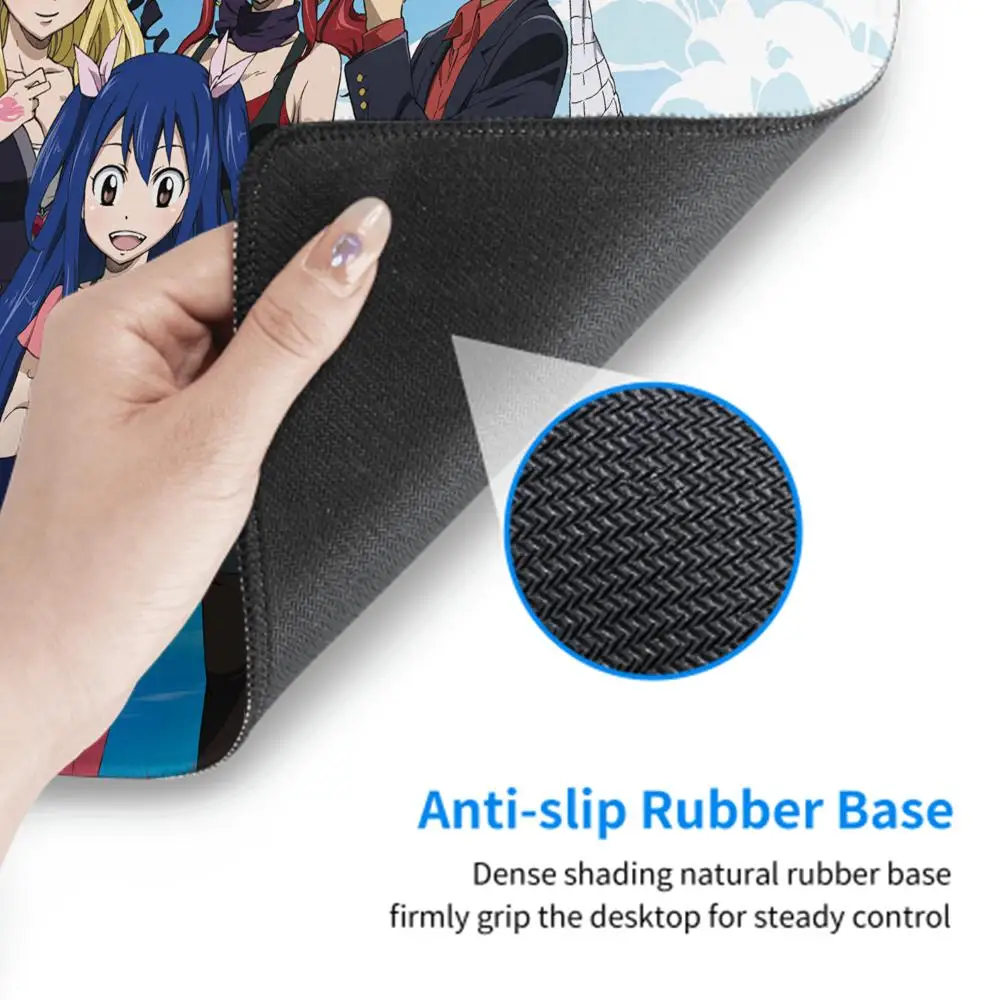 大型アニメゲーミングマウスパッド,ロックエッジ,スピードラバーマウスパッド,大型マウスマット,キーボードデスクマット,妖精のテリーマー,ゲーマー