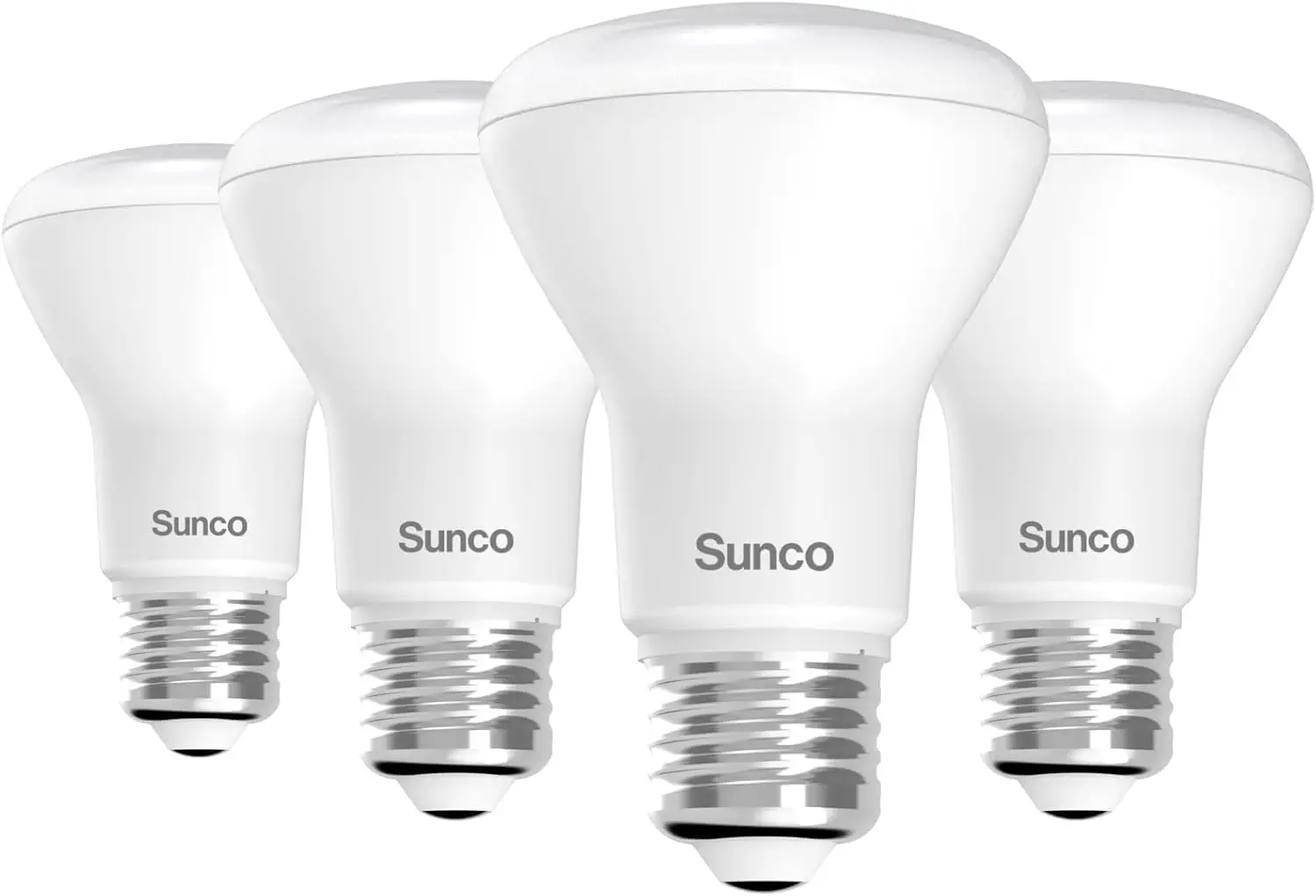 

Dimmable 7W LED BR20 Bulb, 550LM Warm White 3000K, E26 Base, 4-Pack for Recessed Lighting