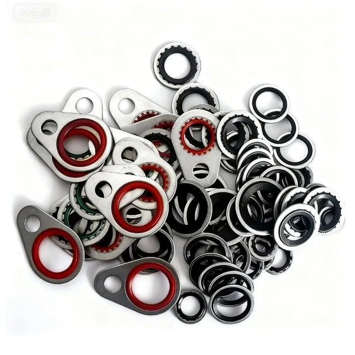 60 قطعة سيارة حلقة لإحكام الإغلاق 17.3*2.54 سنتيمتر ل بويك لشروليه ارتفاع درجة الحرارة مقاومة التيار المتناوب ضاغط طوقا ختم O-حلقة مجموعة #4