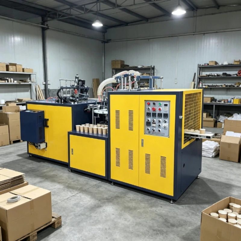 Automatic Foam Paper Cup Making Machine Customized Paper Cup Making Equipment Creative Production Line of Paper Cups