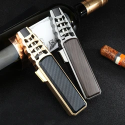 NEW JOBON Outdoor Windproof Turbo Torch Large Fire Spray Gun Metal Blue Flame Butane Gas Lighter Kitchen Barbecue High End Gifts