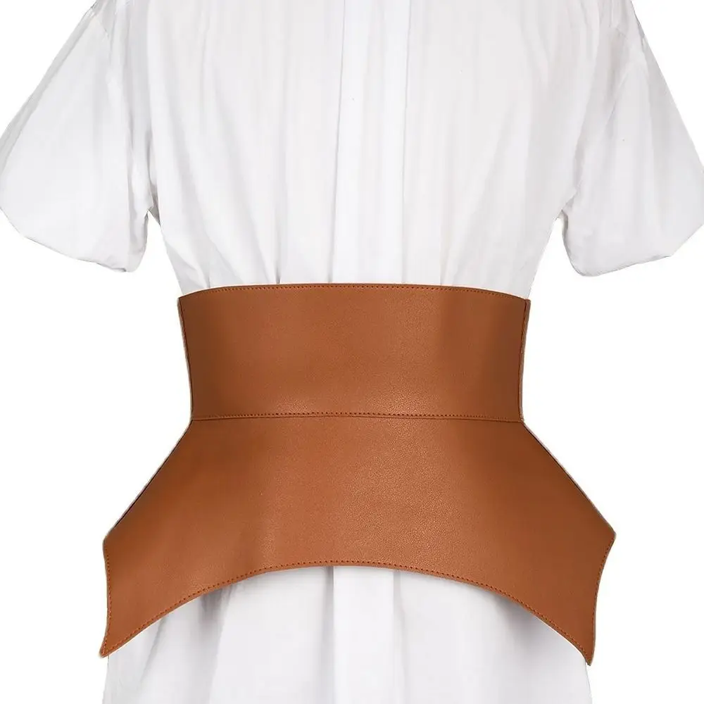 cintura-elastica-classica-vintage-casual-da-donna-fascia-corsetto-punk-cintura-in-pelle-cummerbund-elasticizzato