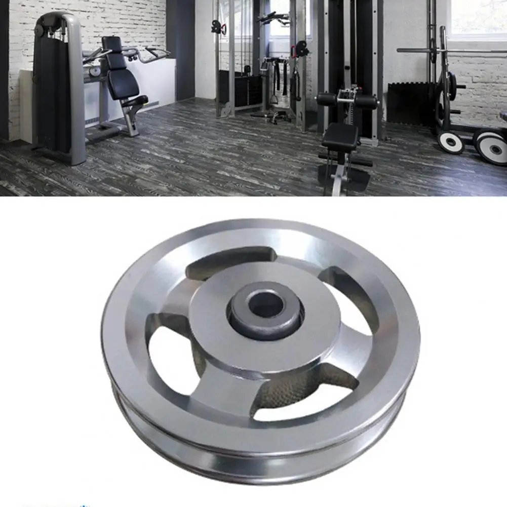 7.3/8.8/9.5/11/11.4cm Universal Pulley Wheel Aluminium Alloy Gym Training Fitness Equipment Bearing Pulley Wheel Replacement