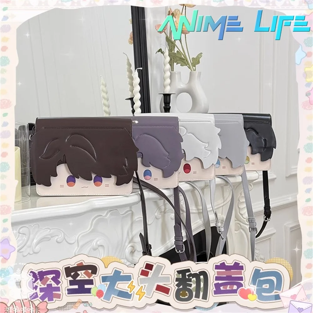 

Флип-сумка Love and Deepspace Xavier Zayne Rafayel Sylus Caleb, сумка через плечо для женщин и мужчин, повседневные сумки на плечо, милые игры для косплея