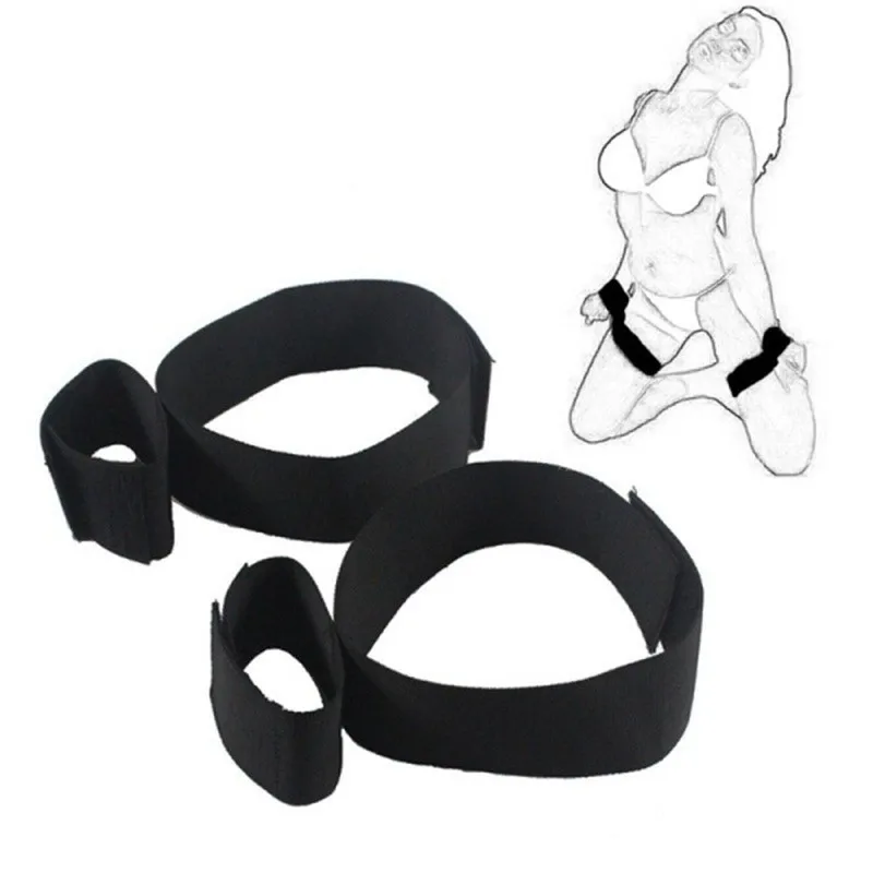 Handcuff Toy BDSM Bondage Sex Games for Adults Cuffs Restraint Open Legs Bed Slave SM Fetish Slave Sextoy For Men Woman Couples