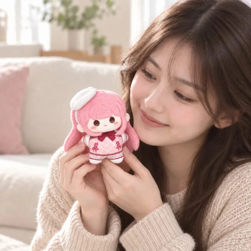 Shining Nikki Cotton Doll Cute Anime Game Character Doll Mini Figure Collectible Birthday Gift For Fans Girls Bedroom Decor Set