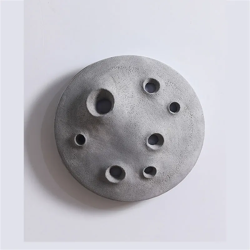 Concave Crater Decorative Wall Lamp Moon Surface Cement Creative Outdoor Waterproof Exterior Wall Courtyard Lamp