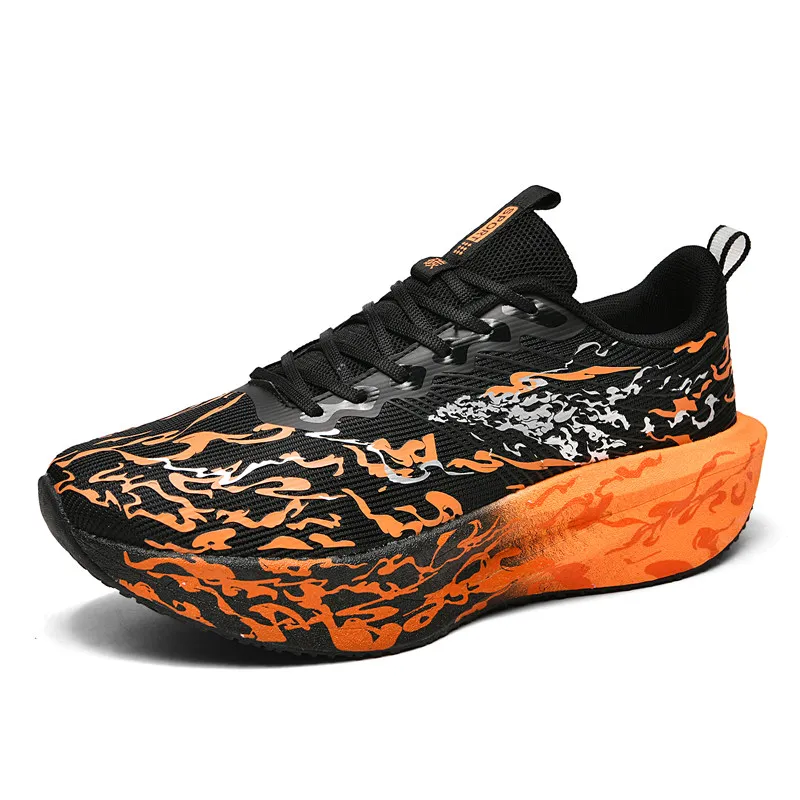 

Новые кроссовки для бега и марафонского спорта, сетчатая ткань с настоящей карбоновой пластиной, мужская и женская походная обувь 2025 года, мужская