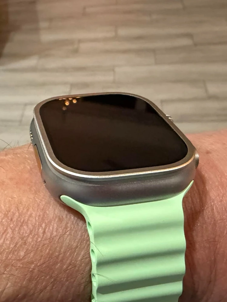 Tempered Glass for Apple Watch Ultra 3 2 49mm Titanium Metal Frame Anti-Scratch film Series Ultra 2 Screen Protector Accessories
