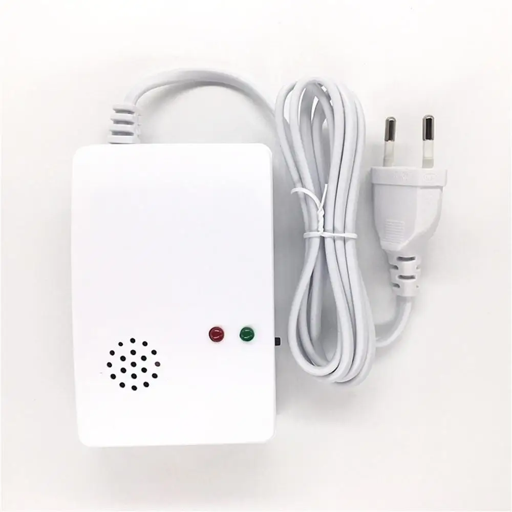 1~5PCS Independent Carbon Monoxide Detector, Gas Detector,Gas Alarm Sensor Methane Propane ,Gas leak Detector ,EU Plug LCD