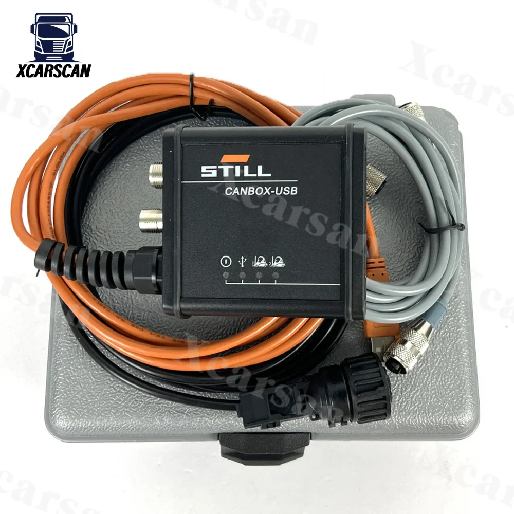 

Forklift STEDS 8.21 For Still CANBOX 2 50983605400 Incado Can Bus with Software for Still Diagnostic Tool Forklift Scanner Tool