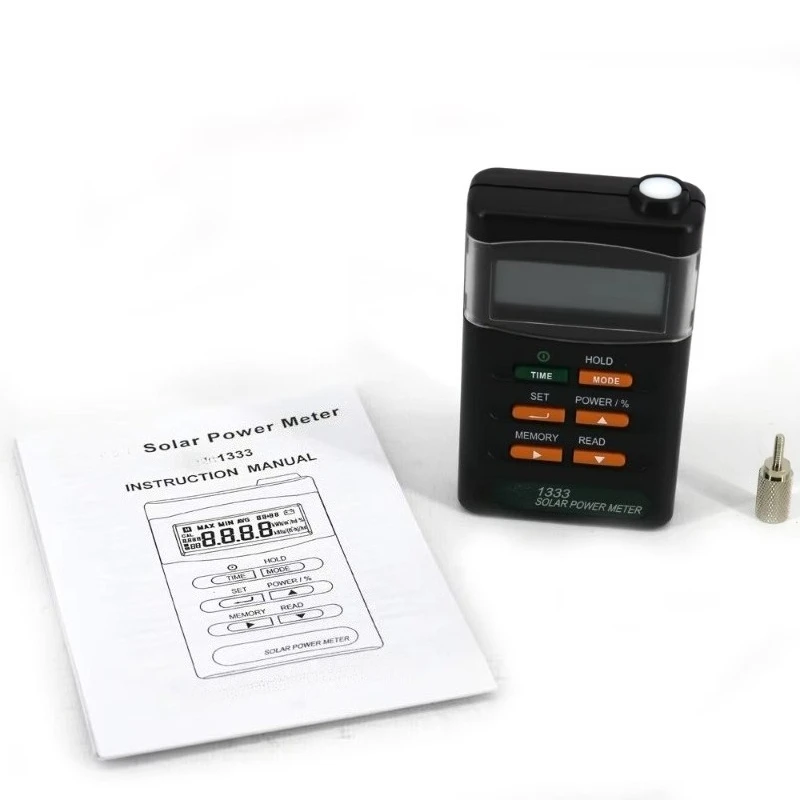 1333 Solar Power Meter with User Calibration Factor Setting