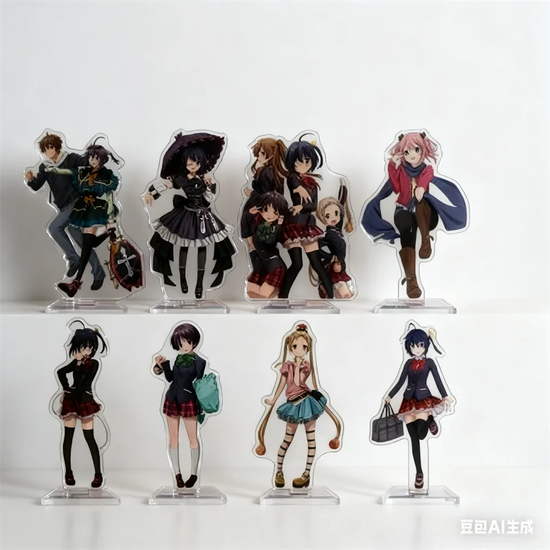 Love Chunibyo and Other Delusions Anime peripheral Gifts Chuunibyou Demo Koi Ga Shitai Acrylic Figure Stand Collection 15cm