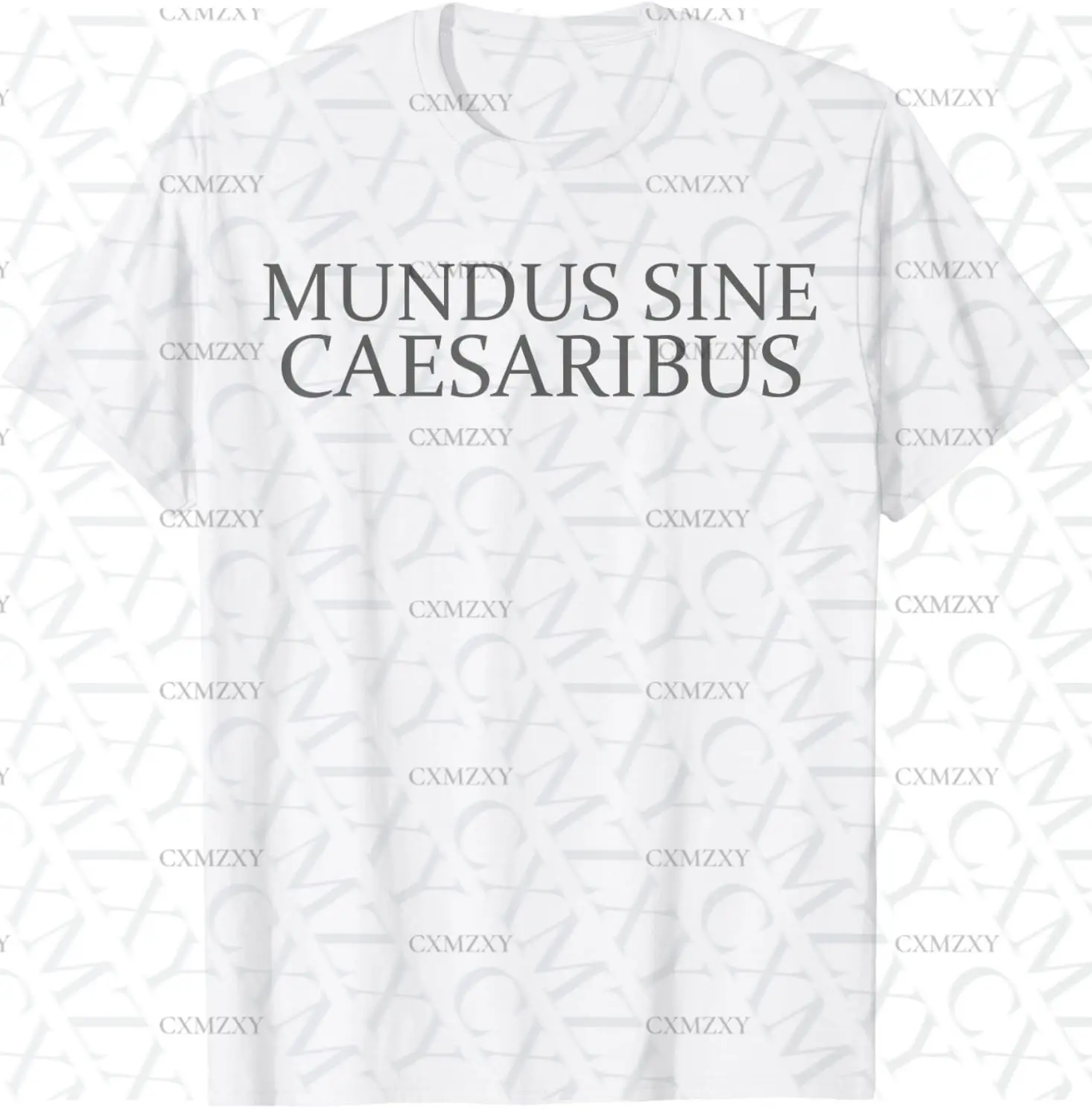 

Mundus sine caesaribus 100% Cotton Short sleeved T-shirt
