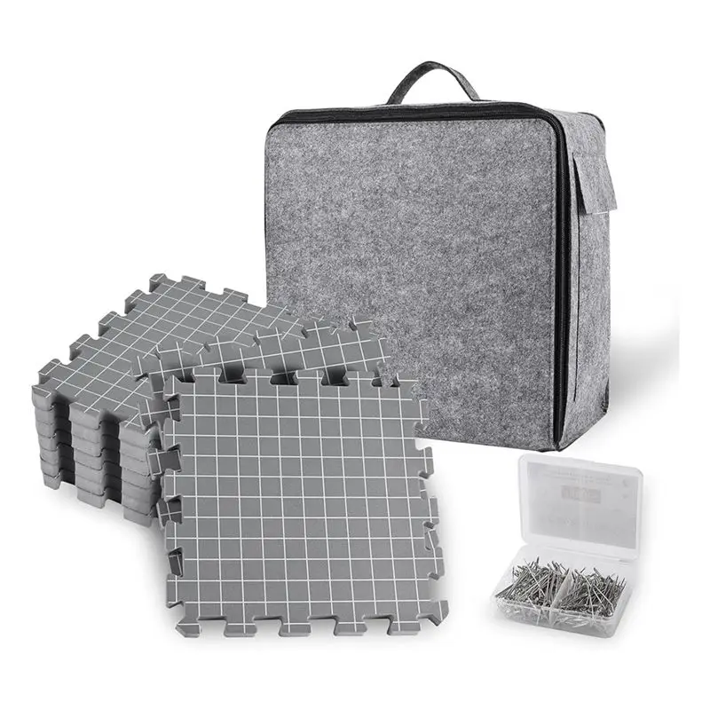 

Blocking Mats For Knitting & Crochet Project, Blocking Boards With Grids For Needlepoint Or Crochet,Knitting Mats-[A04I Tools]