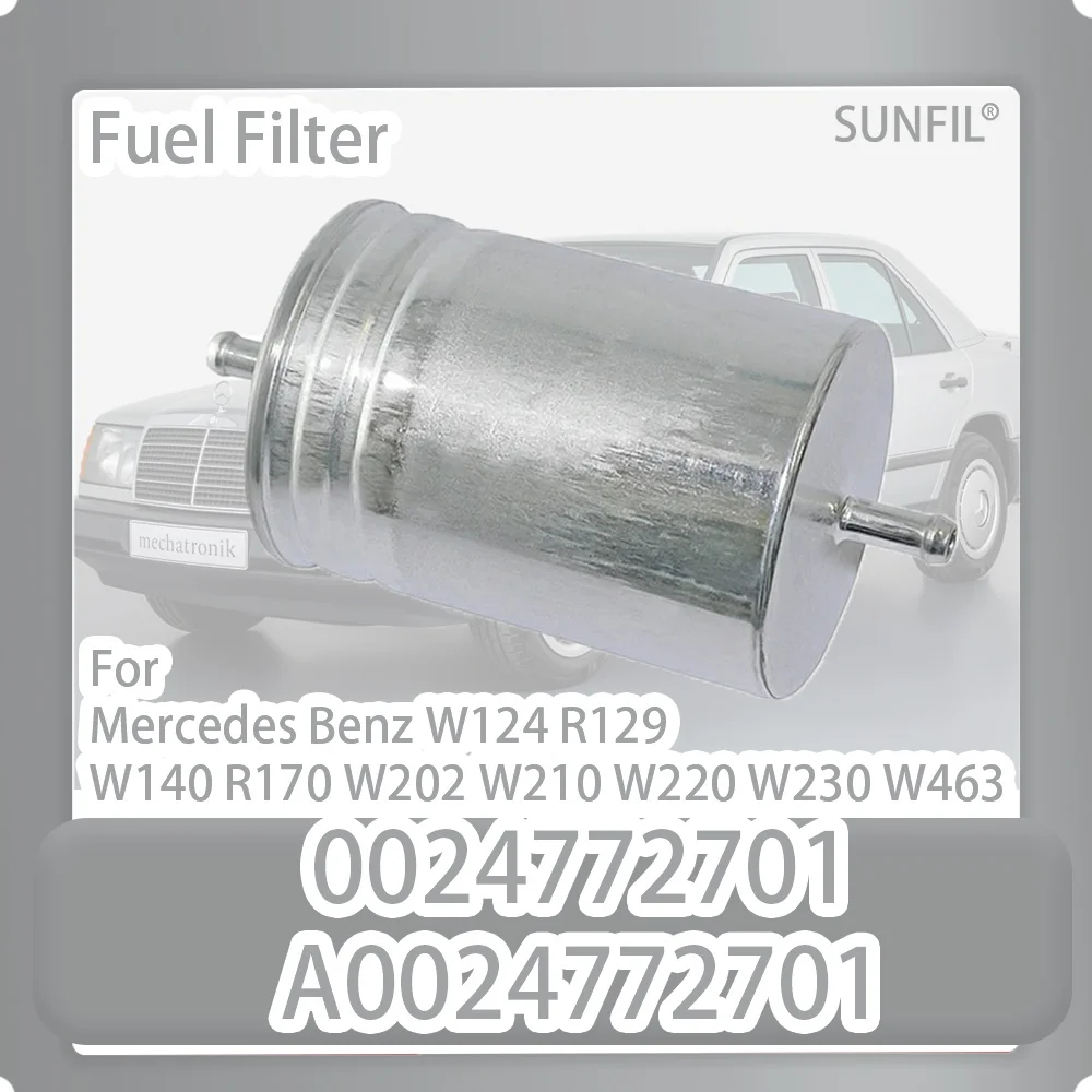 

A 0024772701 0024772701 Топливный фильтр для Mercedes Benz W124 R129 W140 R170 W202 W210 W220 W230 W463