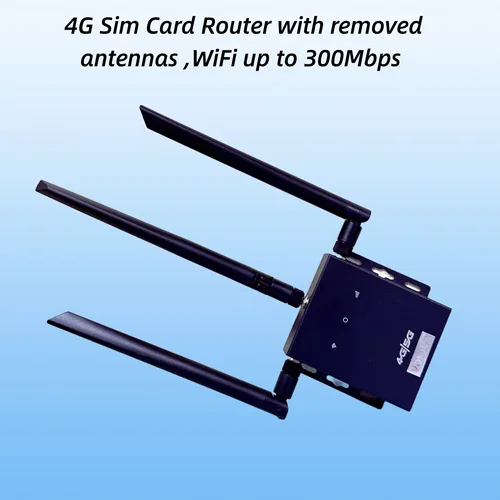 Imagen 2 del producto Enrutador WIFI 4G con ranura para tarjeta Sim antenas externas eliminadas LTE CPE Hotspot tipo C ED121