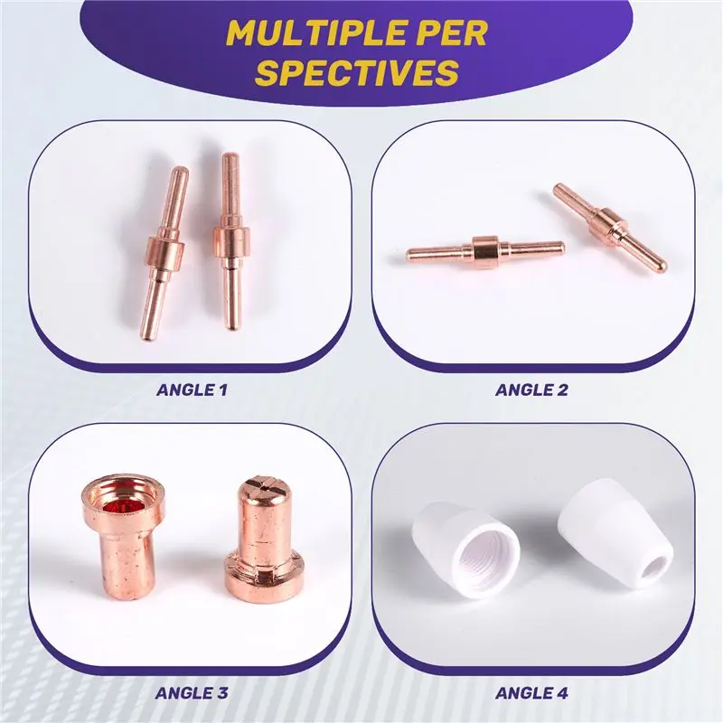 A84X-For PT-31 -40 Plasma Cutter Cutting Torch Consumables KIT Extended 30Pcs