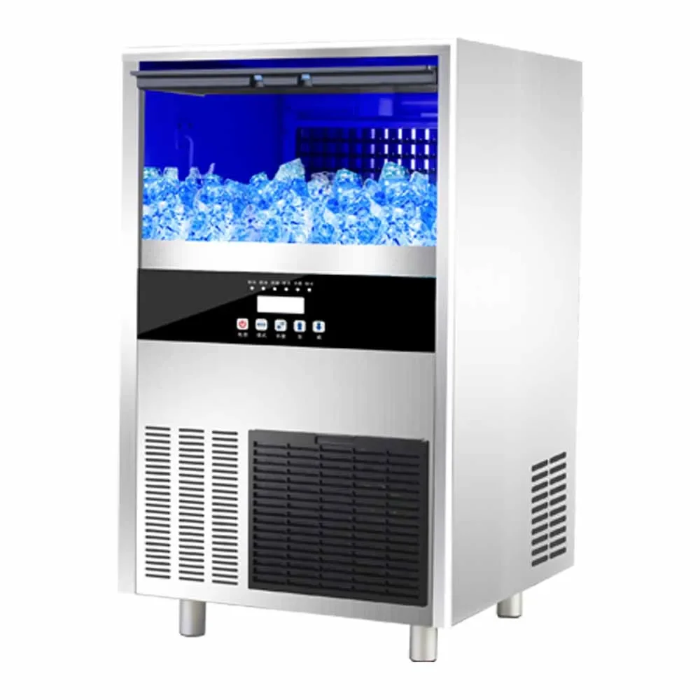 High quality 36lb storage restaurant commercial cube ice machine 40kg/24h ice block making machine for coffee shop