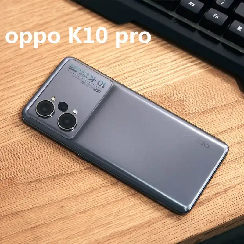 Смартфон Oppo K10 Pro 5G, Android-экран, 6,62 дюйма, 2400x1080 пикселей, 5000 мАч, процессор Qualcomm Snapdragon 888, используемый телефон