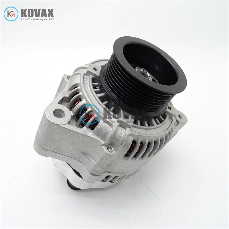 600-861-6410 High Quality Alternator 24V 60A PC200-7-8 Excavator 6D107 Engine Parts Factory Direct Sales