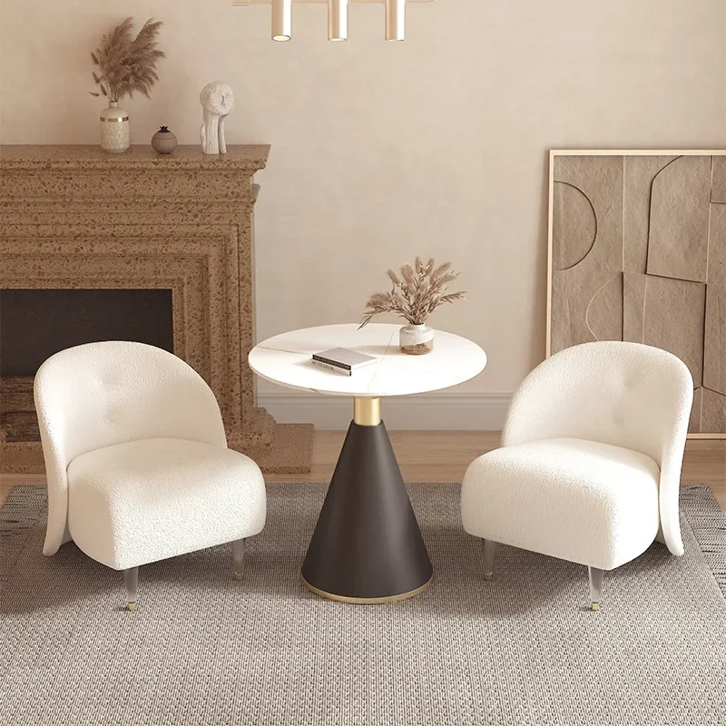 Office Reception Rest Area Business Meeting Visitors Negotiation Simple and Modern