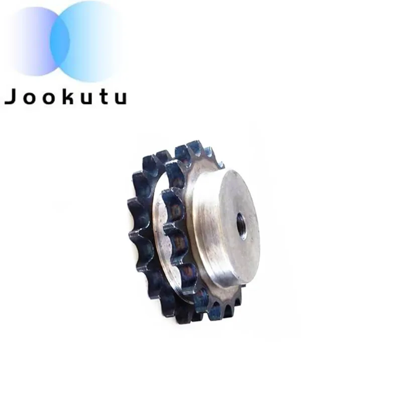 

3 Points Double Row Table Wheel 45 Steel 06B Double Row Chain 15 Teeth ~ 30 Teeth Support Custom Processing