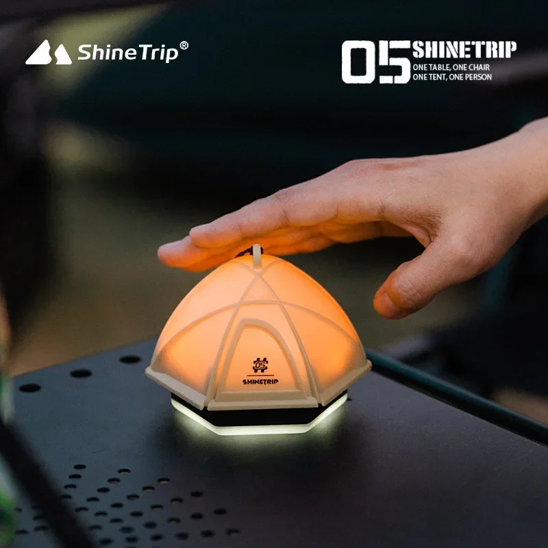 ShineTrip-Outdoor 05 Series Tent Light, Stepless Dimming, Remote Camping Atmosphere Lamp, Creative Gift, Touch Light, New Design