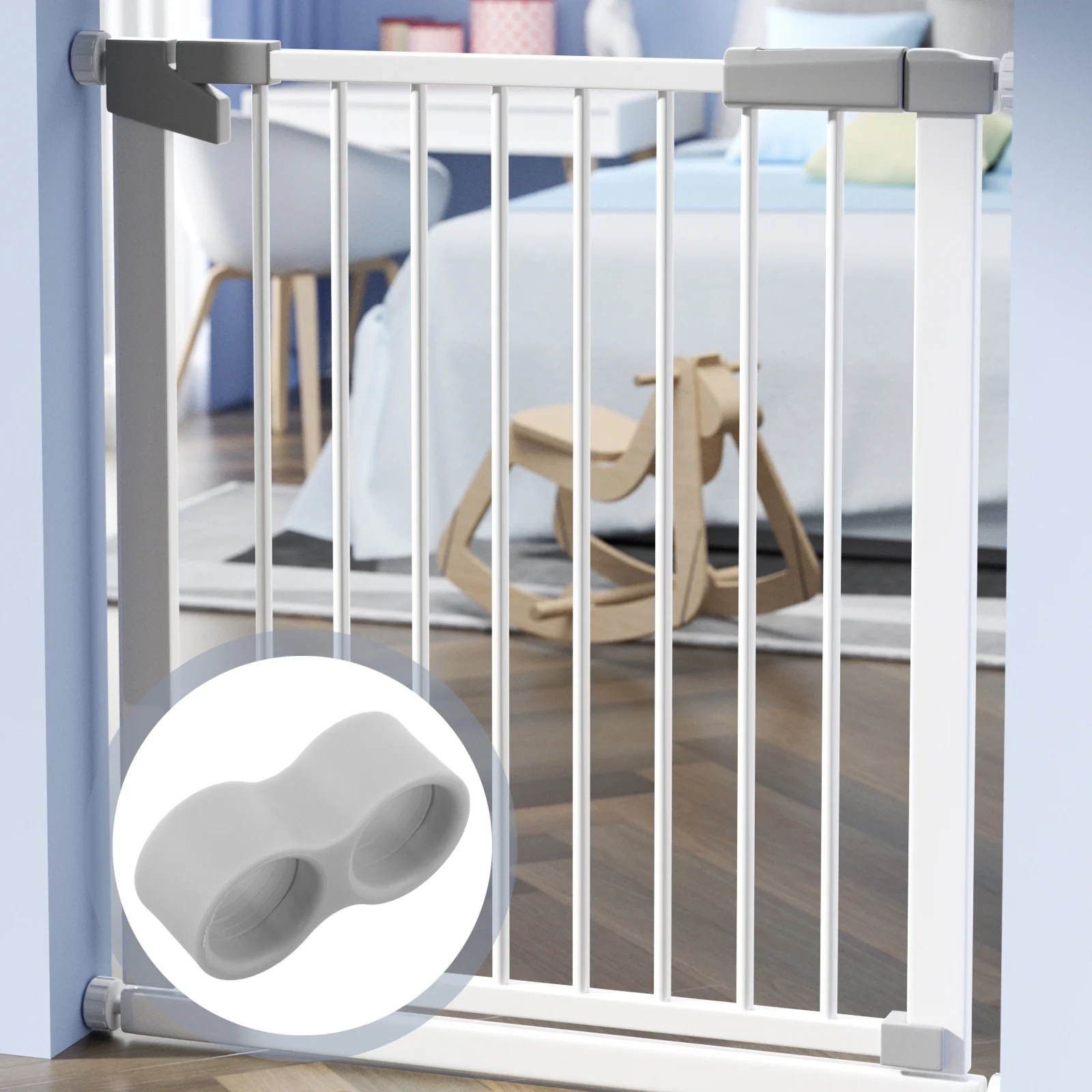 Playpen Safety Fastener Plastic Connector Secure Locking Mechanism for Stable and Reliable Playpen Setup Fence Clip