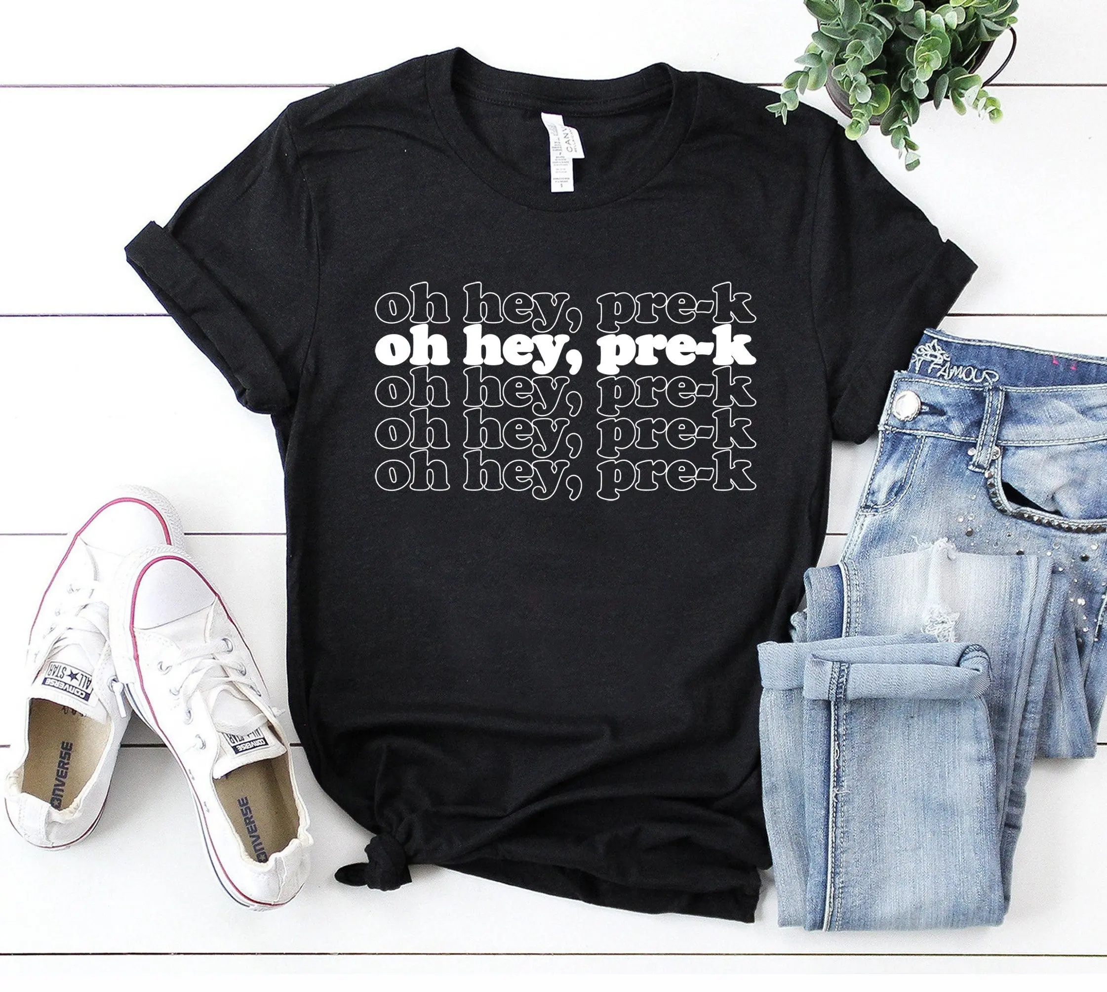 Oh hey pre k teacher shirt funny kindergarten prek teaching gift