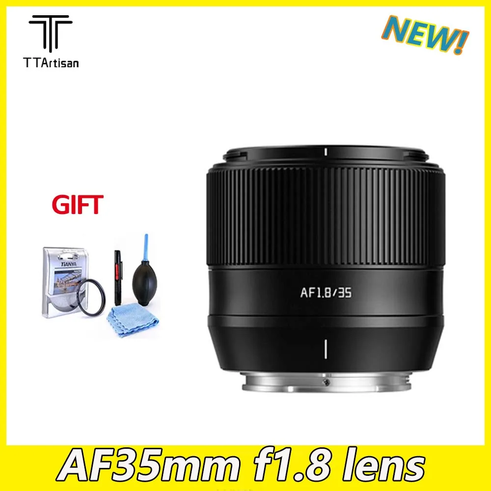 

TTArtisan AF 35mm f1.8 APS-C Camera Lens Auto Focus Lens Large Aperture For Fuji X Mount Mirrorless Camera for X-H2 X-H2S X-T30