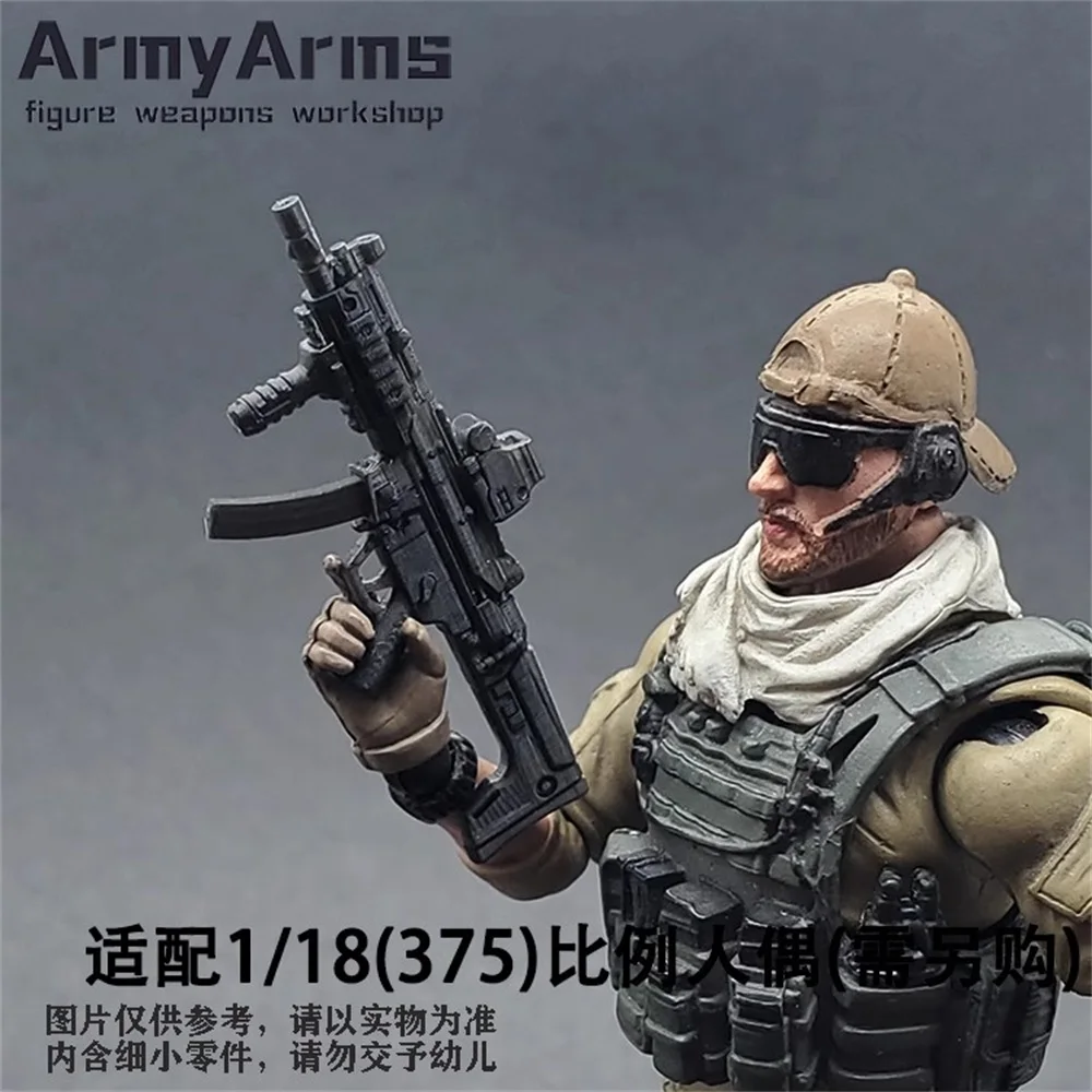 Snail ArmyArms 1/18 3.75" Doll Soldier About 3.5cm MP5 UTG Submachine Gun Not Launch Equipment Gift Model Toy In Stock view 5