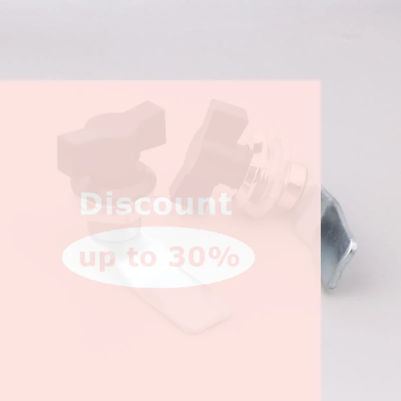 [1Pc Keyless Cabinet Cam Lock Cylindrical Tongue Lock Garage Distribution Cabinet Door Industrial Lock Handle Lock Tools]