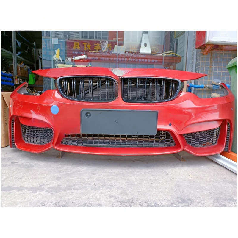 

For BMW M2 M3 F80 2014-2019 Front Bumper Assembly With Front Grille