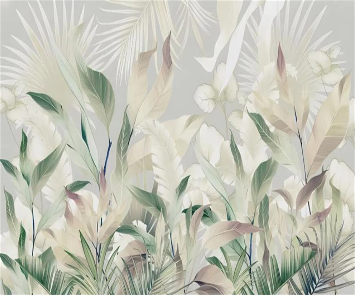 ورق حائط من ورق الموز الشمال ، ورق حائط من الغابة ، غرفة المعيشة ، الأريكة ، خلفية غرفة النوم ، ورق حائط ، صور نباتات استوائية ، جدارية