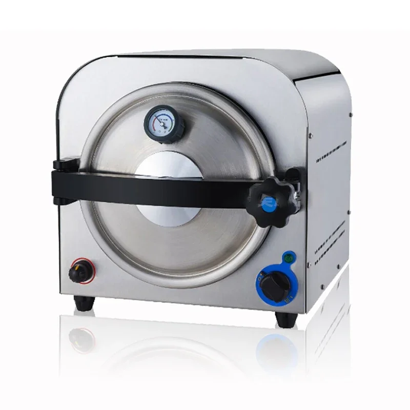 18L Dental Autoclave Vertical Portable Sterilizing Manicure Tool Dry Heat Sterilizer In RU Warehouse