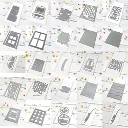 Happy Birthday Word Cutting Dies Sweet Feline Metal Die Cuts For DIY Scrapbooking Album Card Making Decoration Paper Craft Knife