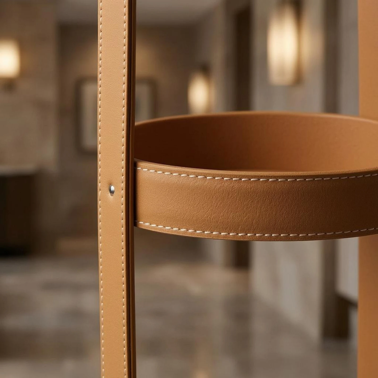 

Umbrella Stand Structured Leather Umbrella Stand Decorative Space-Saving