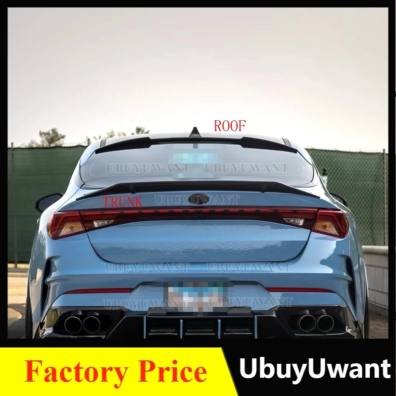 

Спойлер UBUYUWANT из АБС-пластика для Kia Optima K5 2019-2023 K5 DL3, черный задний спойлер для багажника