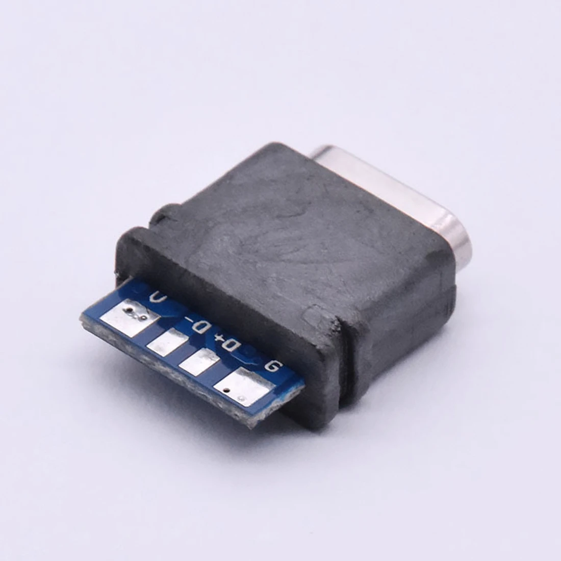 10Pcs Waterproof USB C Jack Type-C 4Pin Female Connector Port Data Socket for DIY PCB Solder Design Charging Data