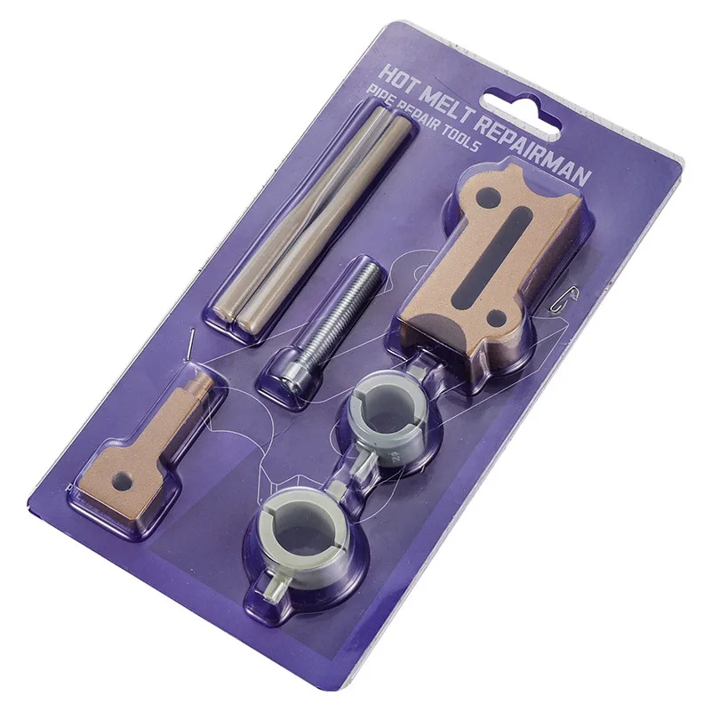 

Комплект термоплавких труб, 7 шт. для PB/PP/PE/PPR, нагревательный инструмент 4′′/6′′ для ремонта сантехники и многоразового использования для фиксации утечек