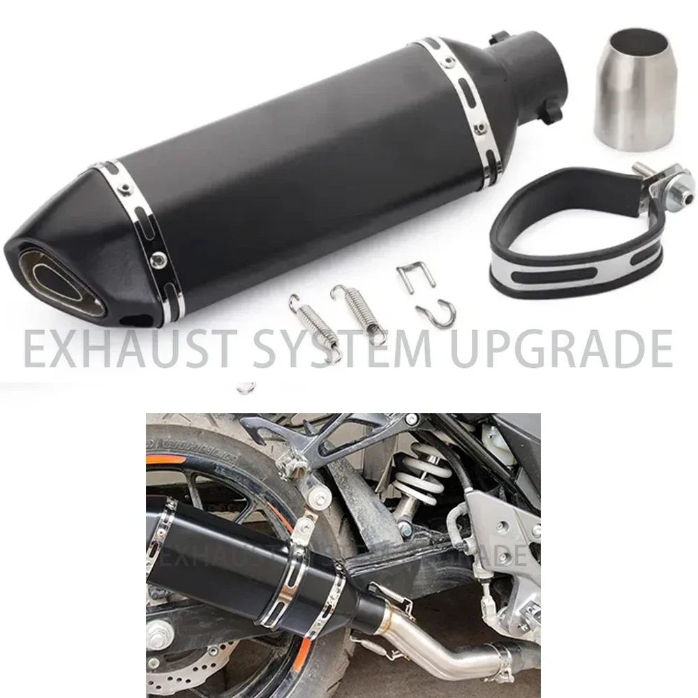 

Motorcycle Exhaust Slip-On Middle Link Pipe Escape Moto Racing Modified Bike Motorcross For SUZUKI GSX 250R