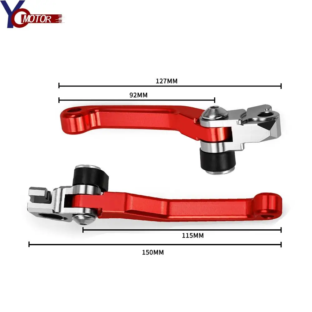 Motorcycle Accessories Brake Clutch Lever Easy Pull Clutch Lever System Kit For KAWASAKI KX125 2001 2002 2003 2004 2005 KX 125
