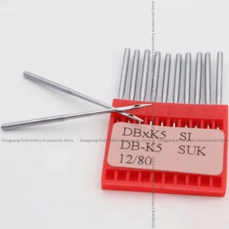 10PCS 1bag Dotec Db*k5 Suk Db*k5 Si Needles Dbxk5 Suk Dbxk5 Si 11 12 14 16 Needle Computer Embroidery Machine Accessories